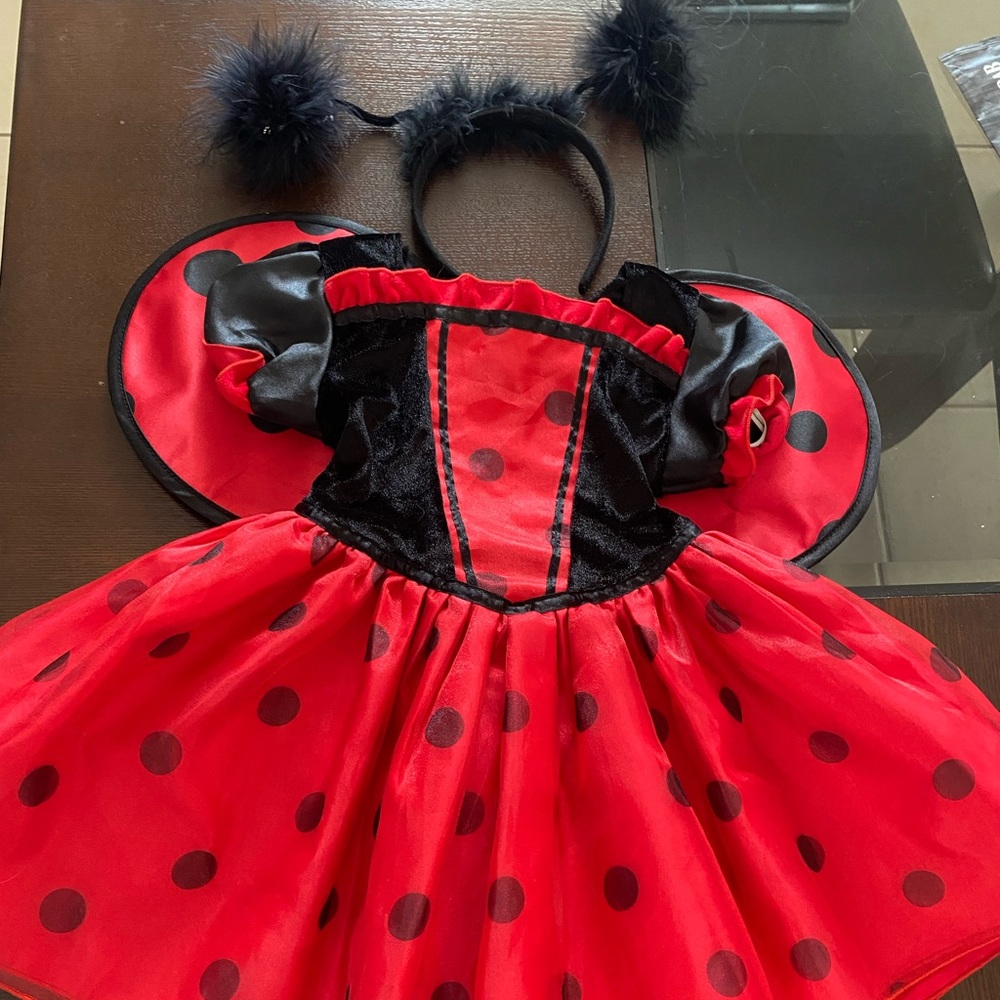 Toddler ladybug costume